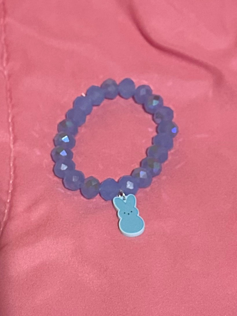 Blue peep bracelet