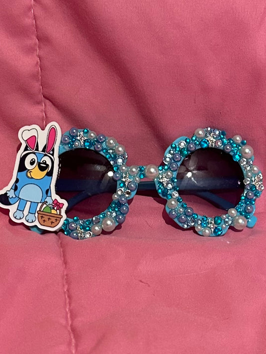 Blue dog sunnies