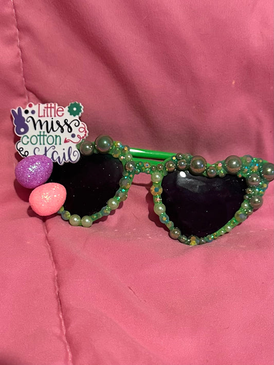 Green cotton tail sunnies