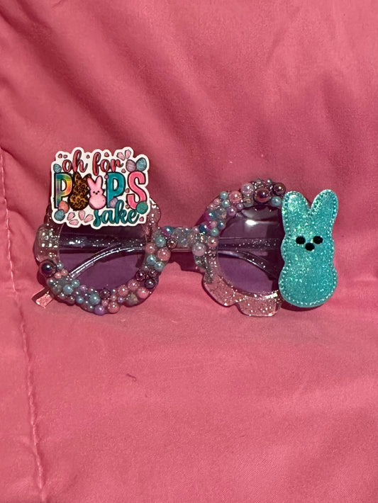 Blue peep sunnies
