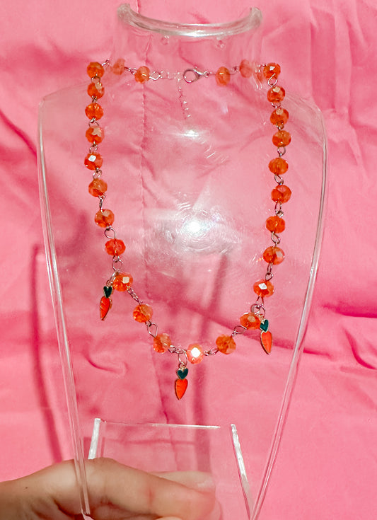 Carrot necklace
