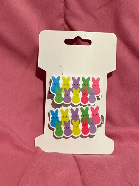 Peep friends hair clips